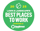 Lawn & Landscape 2025 Best Places to Work award badge